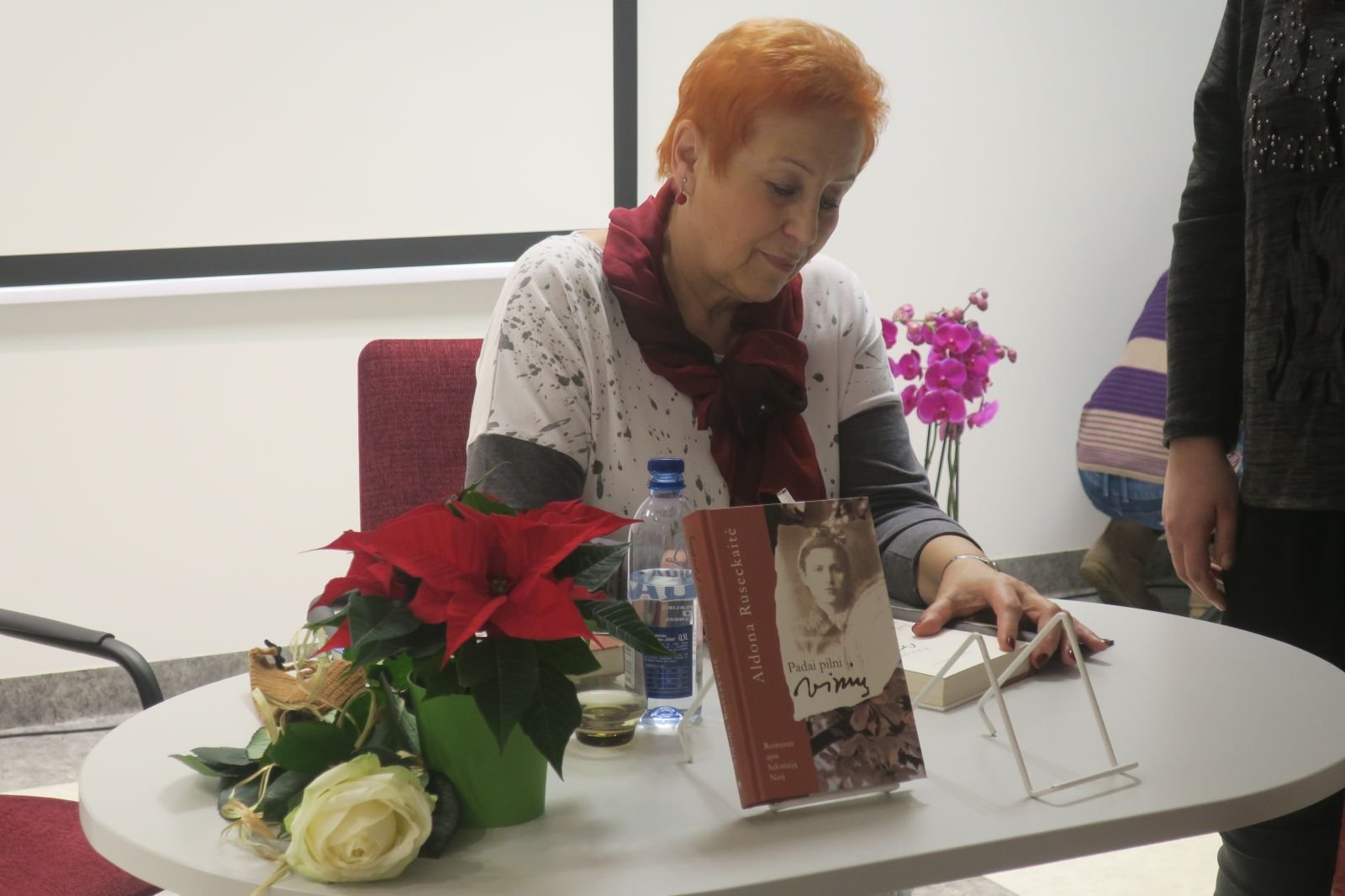 Rokiškio klasikinės muzikos festivalio literatūros popietė- susitikimas su rašytoja Aldona Ruseckaite (2019 m.)