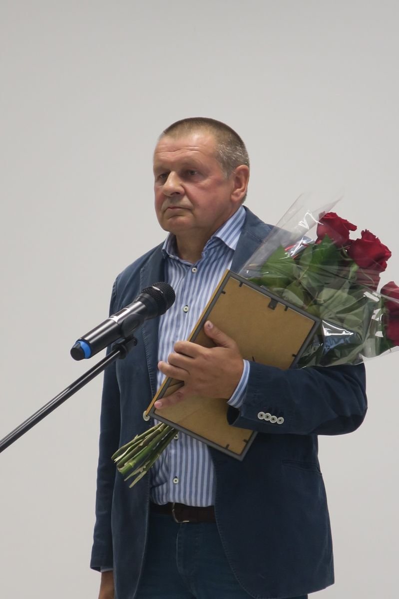 Juozo Keliuočio literatūrinės premijos įteikimas režisieriui Jonui Buziliauskui (2020 m.)