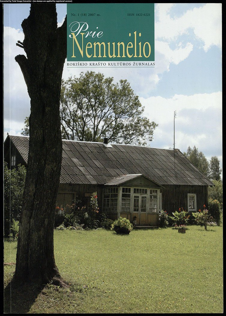 „Prie Nemunėlio“ 2007 m. Nr. 1 (18)