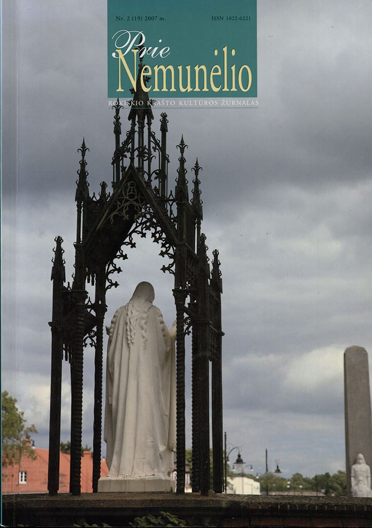 „Prie Nemunėlio“ 2007 m. Nr. 2 (19)