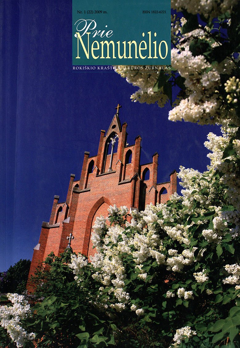 „Prie Nemunėlio“ 2009 m. Nr. 1 (22)