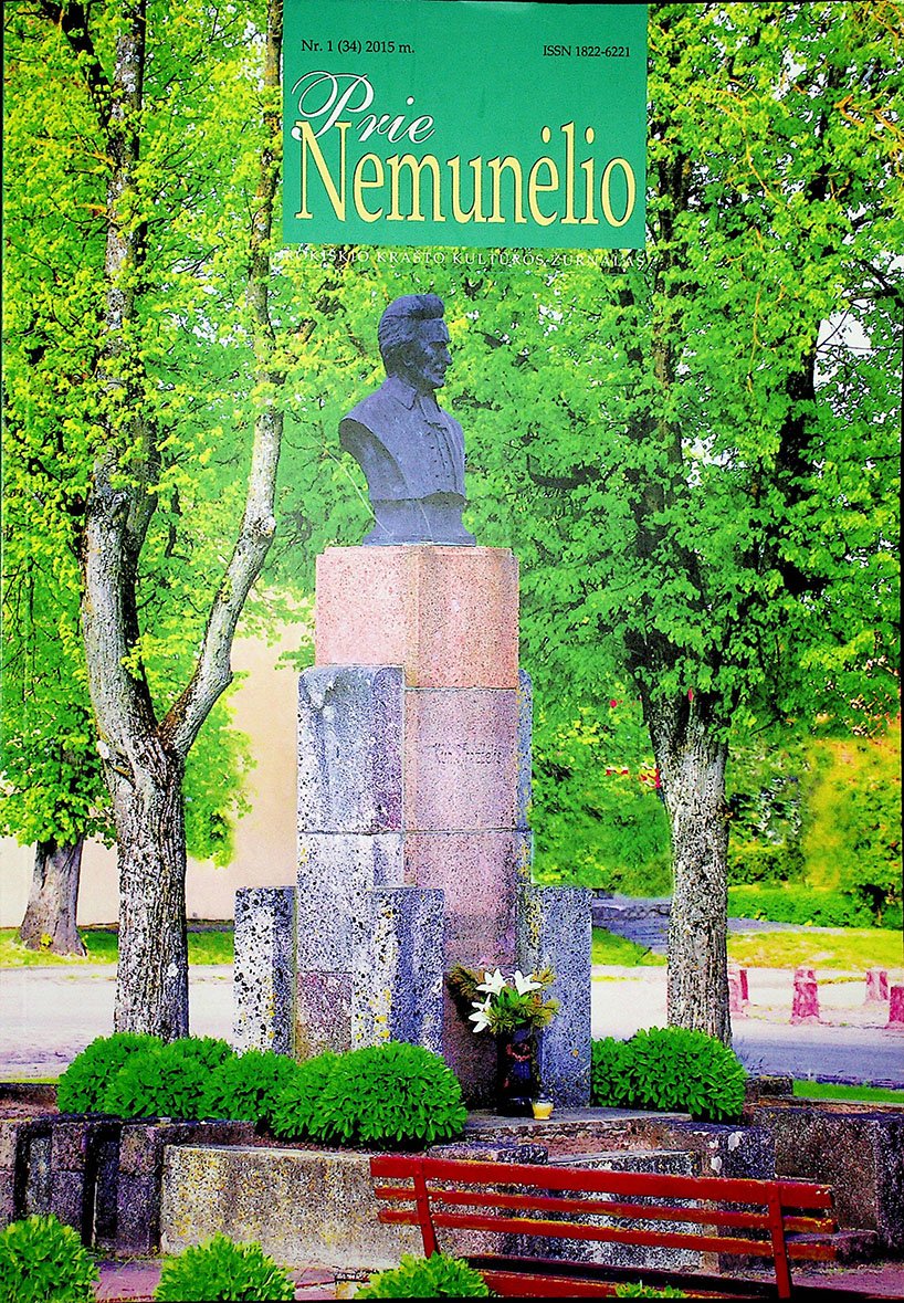 „Prie Nemunėlio“ 2015 m. Nr. 1 (34)