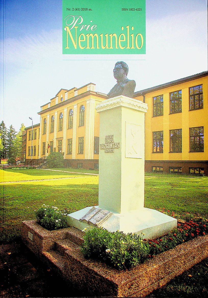 „Prie Nemunėlio“ 2018 m. Nr. 2 (41)